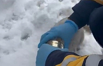 Elazığ'da yürekleri ısıtan görüntü