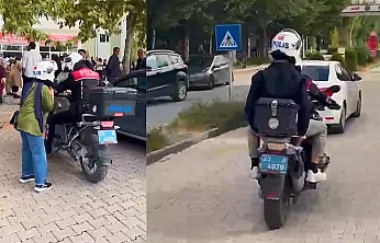 Elazığ'da yürekleri ısıtan görüntü