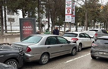 Elazığ'da zincirleme kaza!