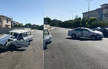 Elazığ'da zincirleme trafik kazası: 1 yaralı