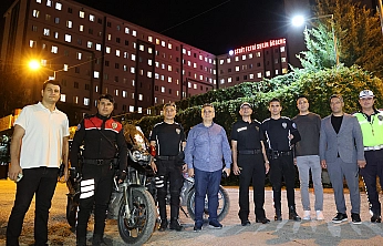 Elazığ Emniyet Müdürü Karan, öğrenci yurt çevresini inceledi
