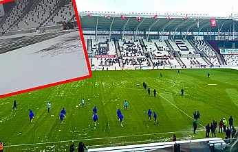 Elazığ Gençlik ve Spor İl Müdürlüğü'nden yoğun kar yağışına rağmen özverili çalışma