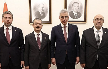 Elazığ'ın sağlık yatırımları bakan Memişoğlu ile görüşüldü
