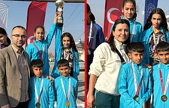 Elazığ Kros Takımı 1. Etapta bölge birincisi oldu