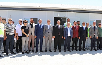 Elazığ Protokolünden Fırat Üniversitesi Yeni hastane binasına ziyaret