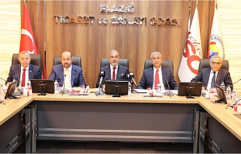 Elazığ TSO başkanı Alan: 'dış ticareti geliştirecek adımlar atıyoruz'