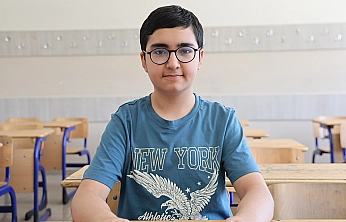 Elazığlı Sefa Fırat LGS'de Türkiye birincisi oldu