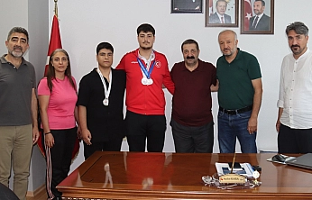 Elazığlı Sporcu Ali Asaf Çiçek Avrupa ikincisi oldu