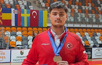 Elazığlı sporcu Avrupa ikincisi