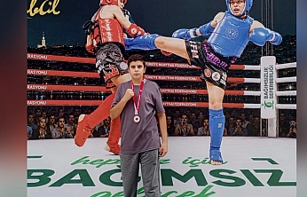 Elazığlı Sporcu Muay Thai Türkiye Şampiyonası'nda Türkiye Üçüncüsü oldu