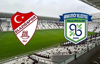 Elazığspor- Arnavutköy Belediyesi SK maçı hangi kanalda?