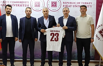 Elazığspor Başkanı Ahmet Toprak'tan Rektör Prof. Dr. Göktaş'a Ziyaret
