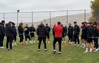 Elazığspor, Beykoz Anadolu spor maçı hazırlıklarını sürdürüyor