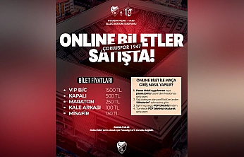 Elazığspor-Çorluspor 1947 maçı biletleri satışta