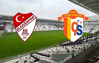 Elazığspor – Çorluspor 1947 maçı canlı anlatım