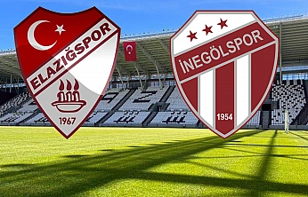 Elazığspor, İnegölspor Maçı canlı anlatım