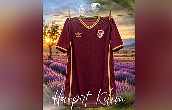 Elazığspor sahaya 'Harput Kilim' formasıyla çıkıyor