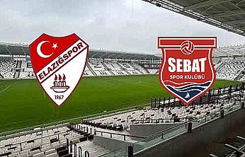 Elazığspor- Sebatspor maçı canlı anlatım