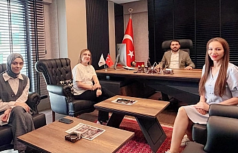 ELMÜTDER Başkanı Furkan Göçer'e Tebrik Ziyareti
