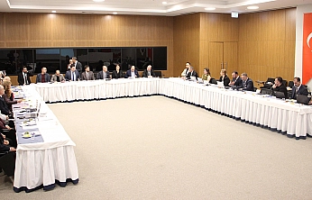 Fethi Sekin Şehir Hastanesi'nde Koordinasyon Kurulu toplantısı yapıldı