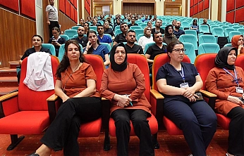 Fırat Üniversitesi Hastanesi'nde sağlık çalışanlarına KKKA eğitimi verildi