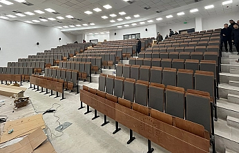 Fırat Üniversitesi merkezi amfi inşaatinda sona gelindi