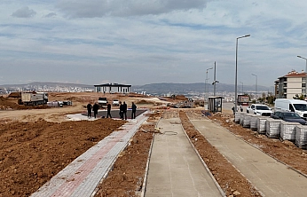 Güneykent Seyir Yolu Projesi'nde çalışmalar sürüyor