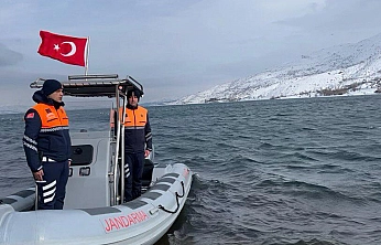 Hazar Gölü'nde Su Üstü Bot Tip-3 göreve başladı