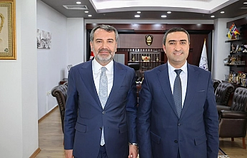 Hizmet-İş Sendikası Elazığ Şube Başkan Adayı Murat Ertürk'ten Başkan Şerifoğulları'na ziyaret