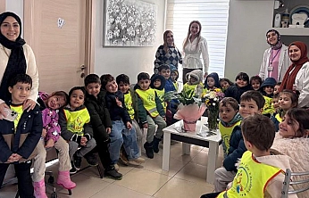 İlk adımlar anaokulundan diş kliniğine ziyaret