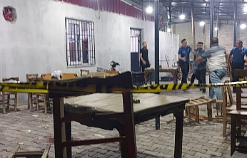 kahvehaneye silahlı saldırı: 1 ölü, 4 yaralı