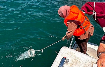 Keban Baraj Gölü'nde su kalitesi derinlik bazlı izleniyor