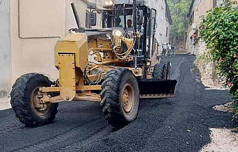 Keban'da Değirmenbaşı Mahallesi'nde asfalt çalışmaları tamamlandı