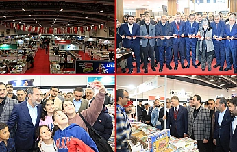 Kitap fuarına yoğun ilgi