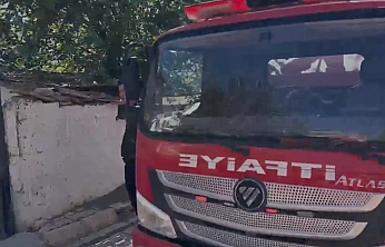 Kovancılar'da korkutan yangın