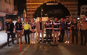 Kovancılar polisinden şok uygulama