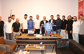 Kovancılarspor'dan İdris Alan'a destek ziyareti