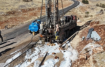 Kuşçu Köyünde sondaj çalışmaları bitti