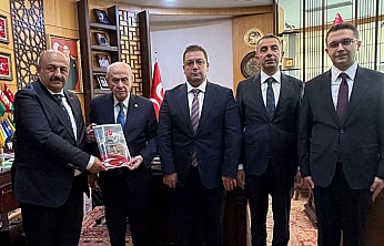 MHP Elazığ Teşkilatı, Bahçeli'yi ziyaret etti