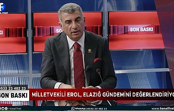 Milletvekili Gürsel Erol'dan iş dünyasına Elazığspor'a maddi destek çağrısı