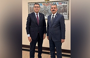 Milletvekili Keleş, Cumhurbaşkanlığı Strateji ve Bütçe Başkanlığı'nda Elazığ yatırımlarını görüştü
