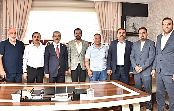 Milletvekili Keleş, Ticaret Müdürlüğü, Esnaf Odası ve KOSGEB'i ziyaret etti