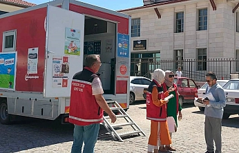 Mobil Sosyal Hizmet Aracı Elazığ'da vatandaşlarla buluşuyor