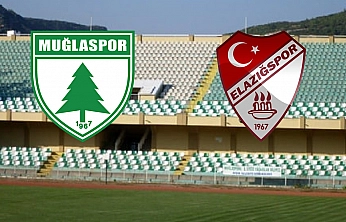 Muğlaspor- Elazığspor maçı canlı anlatım