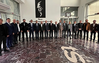 MÜSİAD Elazığ Şubesi'nden Başkan Alan'a hayırlı olsun ziyareti