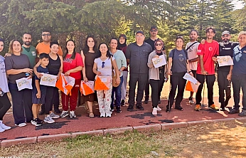 Oryantiring Aday Hakem Kursu Elazığ'da başarıyla tamamlandı