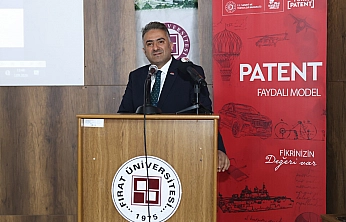 Patent kurumu başkanı durak, fırat üniversitesi'nde