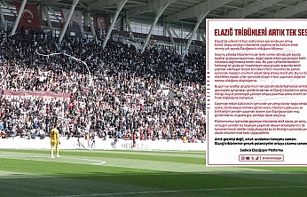 Sadece Elazığspor Platformu'ndan Elazığspor Taraftarlarına Çağrı