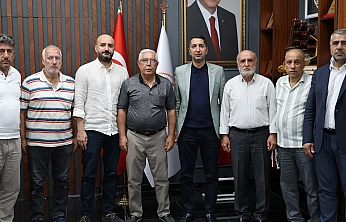 Spor Taban Birliklerinden İl Müdürü Eren'e ziyaret