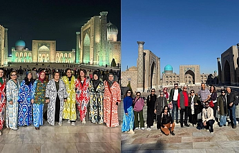 TKKD Genel Başkanı Prof. Dr. Sema Temizer Ozan Özbekistan'da